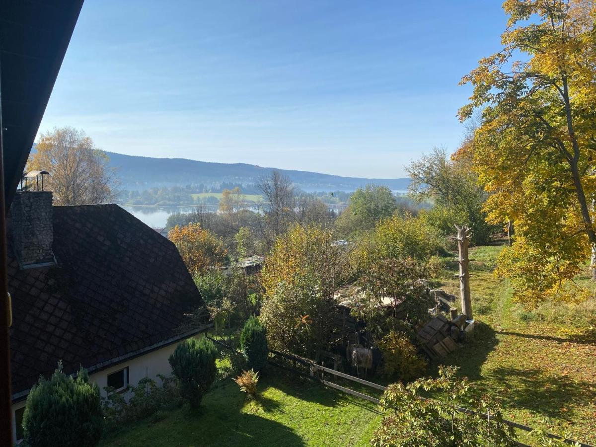Chata pod javorem Frymburk Exteriér fotografie